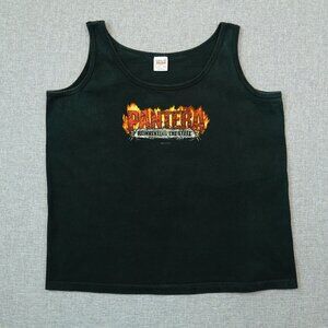 Vintage 2000 Pantera Reinventing The Steel Tank Top XL Women’s Anvil